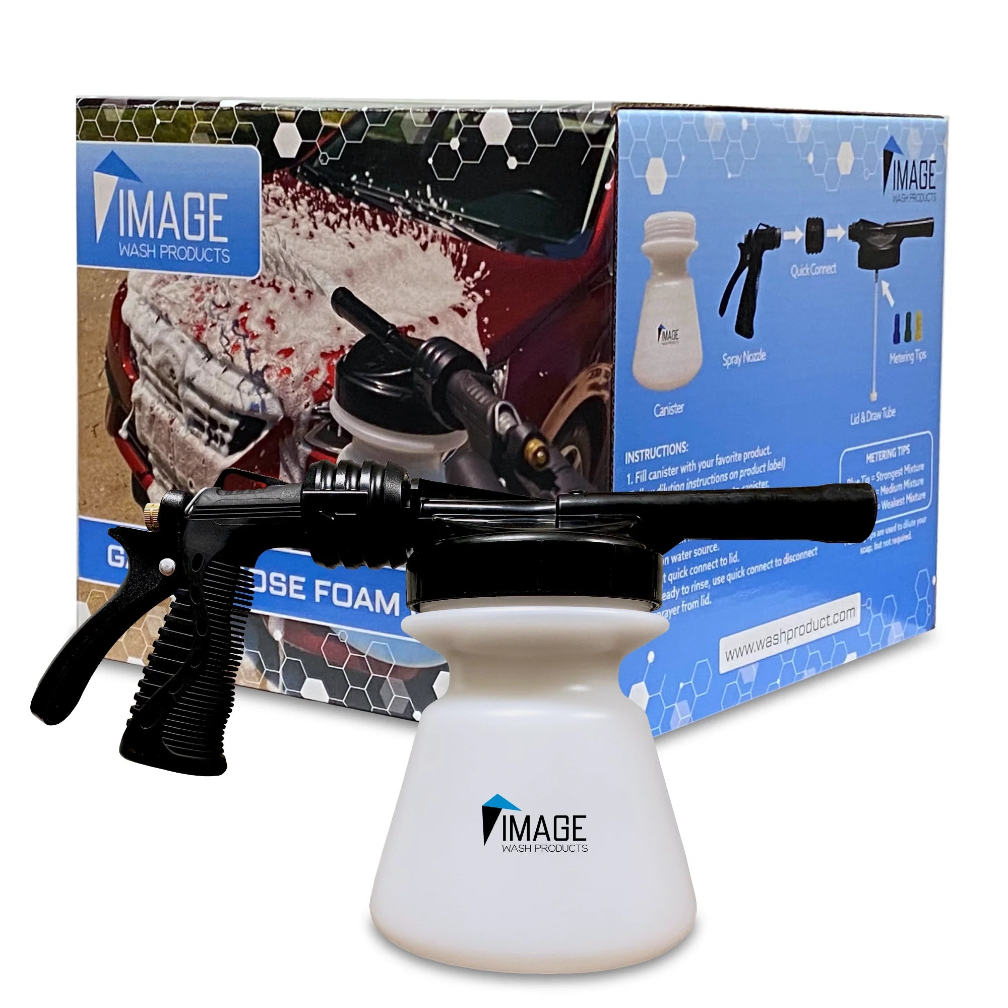 Garden Hose Car Wash Foam Cannon | Image Wash Products